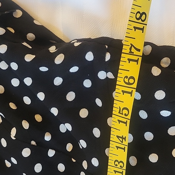 Forever 21 Women's Black and White Polka Dot Dress, Size: XL, NWT - Picture 12 of 13